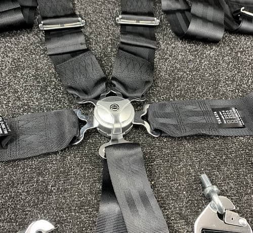 Ремни безопасности Takata 76-50мм 6 точек (чёрный)