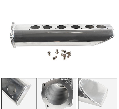 Впускной коллектор полированный для Toyota 2JZ-GE Атмо