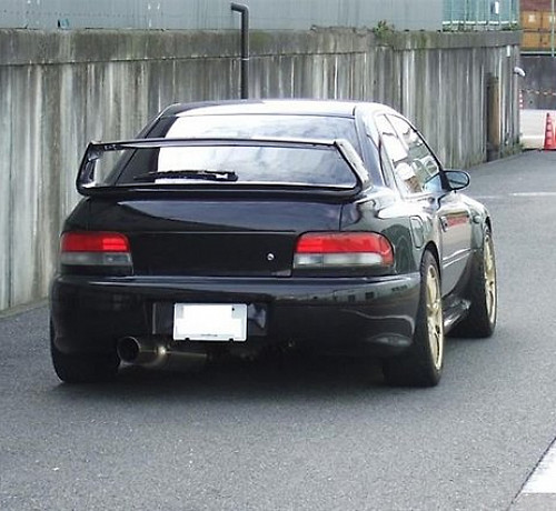 Заднее расширение 22B Subaru Impreza WRX STI GC8 2dr