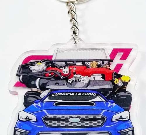 Брелок - Subaru Impreza VAB STI