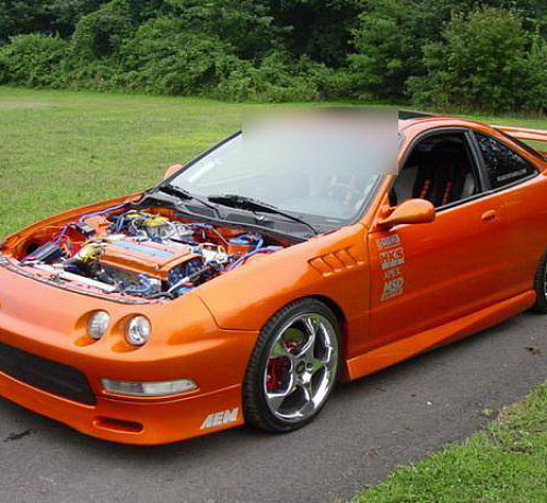 Передние крылья - Honda Integra 94-00 2дв, 4дв Z3
