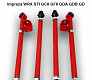 Рычаги задние усиленные - Subaru Impreza WRX STI GC8 GF8 GDA GDB GD, Forester SF5 SG5 SG9