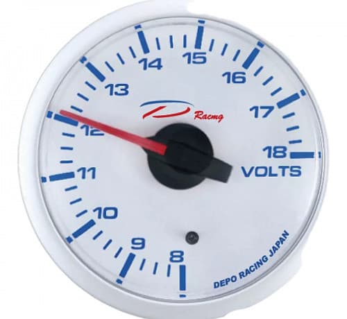 Датчик Depo Racing WBL Вольтаж 52mm (белый)
