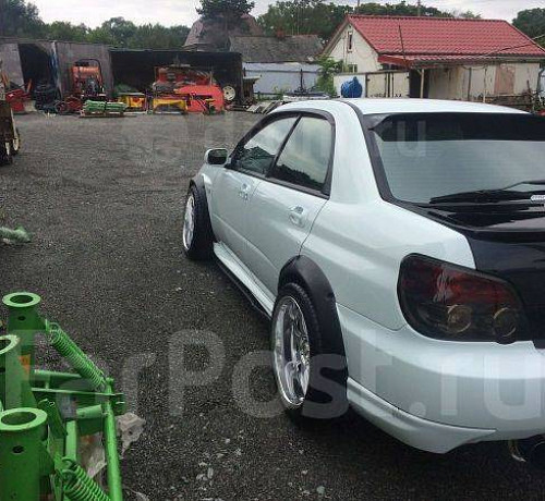 Спойлер на заднее стекло - Subaru Impreza WRX STI GDB GDA 01-06 v7-9