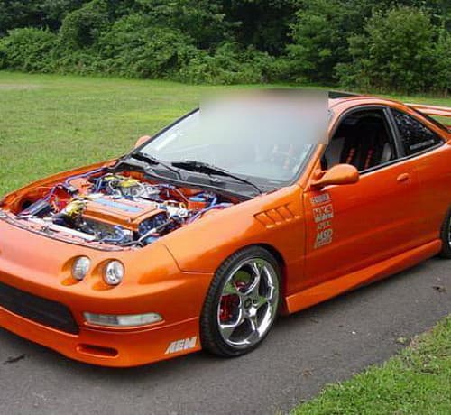 Передние крылья - Honda Integra 94-00 2дв, 4дв Z3