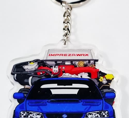 Брелок - Subaru Impreza GC