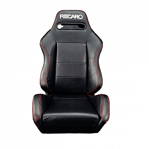 Сиденье спортивное - Recaro (Полу-ковш с регулировкой) - Кожа/черный