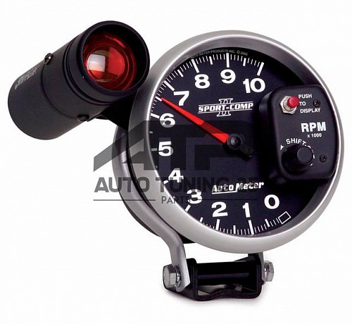 Датчик RPM Autometer Sport-Comp II 5 дюймов (чёрный цвет)