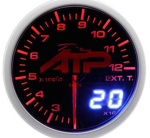 Датчик Depo Racing BLED - Температура выхлопных газов - 60mm (черный)