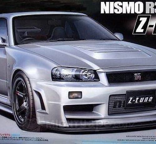 Передний бампер - Nissan Skyline R34 GTR Z Tune