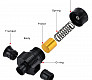 Blow-OFF - Гибридный Dual Port - 25мм