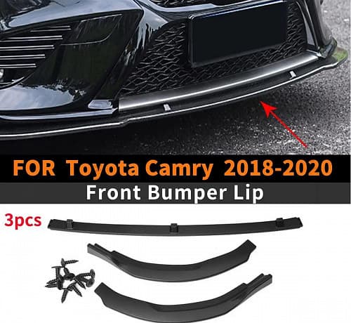 Губа переднего бампера Toyota Camry XV70 2021+