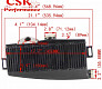 Интеркулер Mishimoto style Subaru Impreza WRX STI GD GDA GDB Forester SG Черный