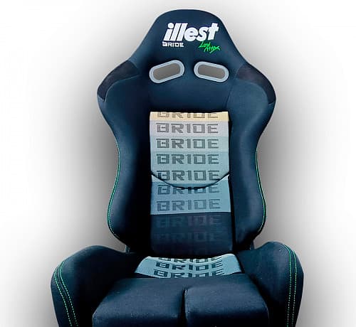 Сиденье спортивное - Bride LowMax Illest Normal Size (Полуковш)