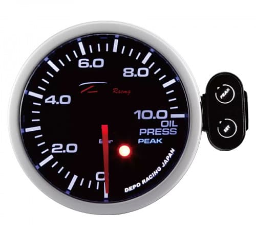 Датчик Depo Racing PK-WA Давление масла 52mm (с варнингами и пиками)