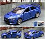 Машина игрушечная Mitsubishi Lancer EVO 10 X 1:41