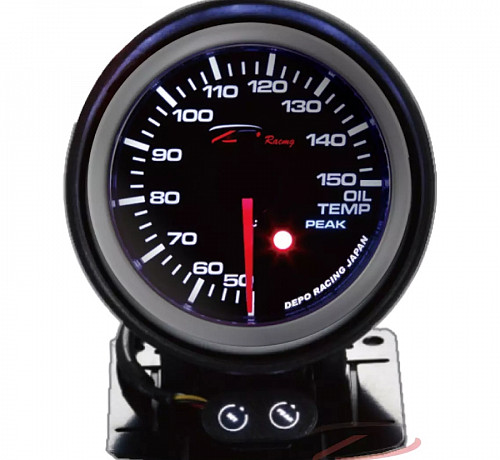 Датчик Depo Racing PK-WA Температура масла 52mm (с варнингами и пиками)