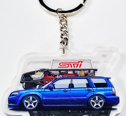 Брелок - Subaru Forester SG STI