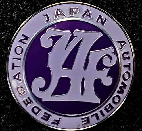 Шильдик JAF - Japan Automobile Federation