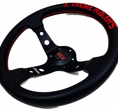 Руль JS`RACING XR с выносом 325мм (кожа)