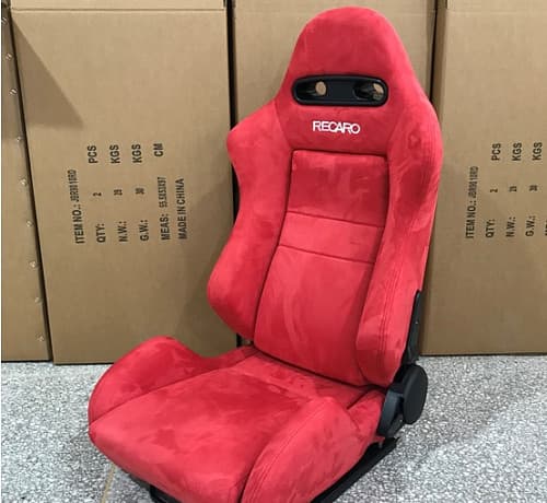 Сиденье спортивное - Recaro Полу-ковш - Красный