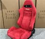Сиденье спортивное - Recaro Полу-ковш - Красный