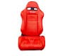Сиденье спортивное - Recaro Полу-ковш - Красный