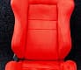 Сиденье спортивное - Recaro Полу-ковш - Красный