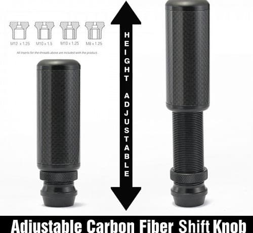 Ручка КПП Carbon Регулируемая длина