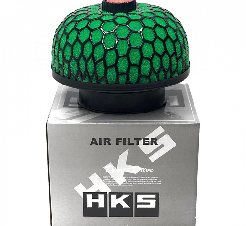 Фильтр нулевого сопротивления - HKS Direct Drive - 63мм - Зеленый