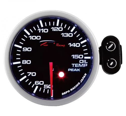 Датчик Depo Racing PK-WA Температура масла 52mm (с варнингами и пиками)