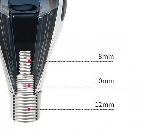 Ручка АКПП универсальная с LED подсветкой Синий