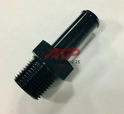 Штуцер 1/4 - 9mm - черный