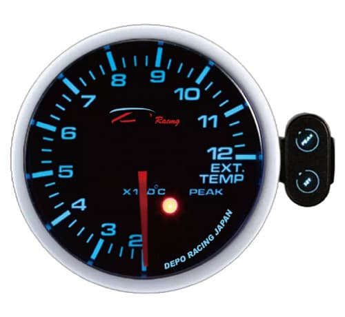 Датчик Depo Racing PK-SC - Температура выхлопных газов - 60mm (черный/7 цветов)