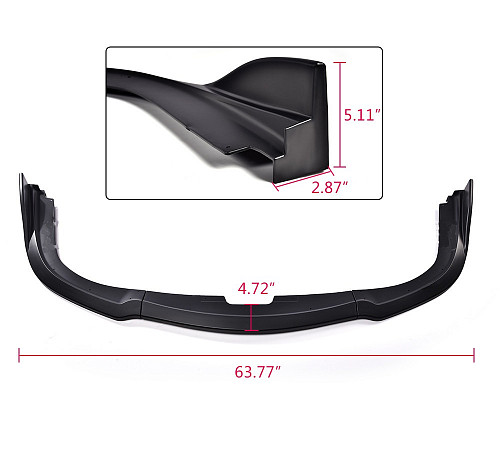 Передняя губа Chargespeed Subaru Impreza WRX STI GDB GDA 2006-2007