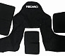 Чехол для ковша - Recaro (средний) черного цвета с подушками