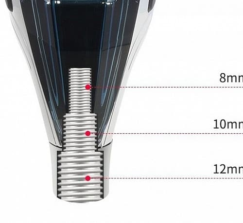 Ручка АКПП универсальная с LED подсветкой Черный