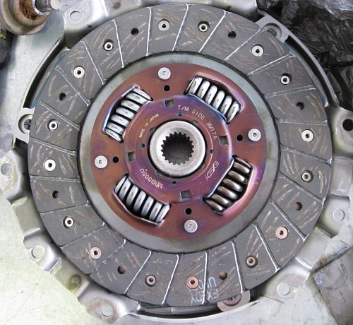 Диск сцепления - EXEDY Ultra Fiber TD05H - Toyota 3S-GTE 1JZ-GTE 4A-GTE Altezza - органика