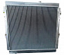 Радиатор алюминиевый 40мм Toyota Land Cruiser Prado 90 Surf 185 96-02 1KZ Hilux
