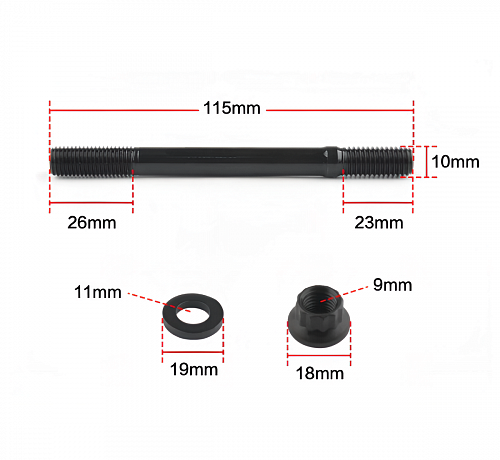 ARP style Шпильки ГБЦ BMW E36 325i 2.5L M50 S50US