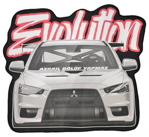 Универсальный ковер в багажник Mitsubishi Lancer EVO 10 X