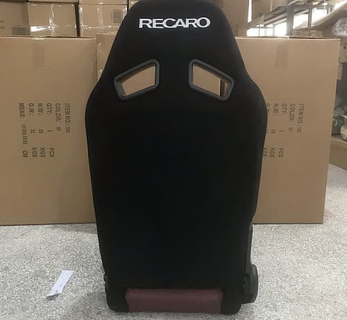 Сиденья спортивные пара Recaro - Полуковши Алькантара+Текстиль