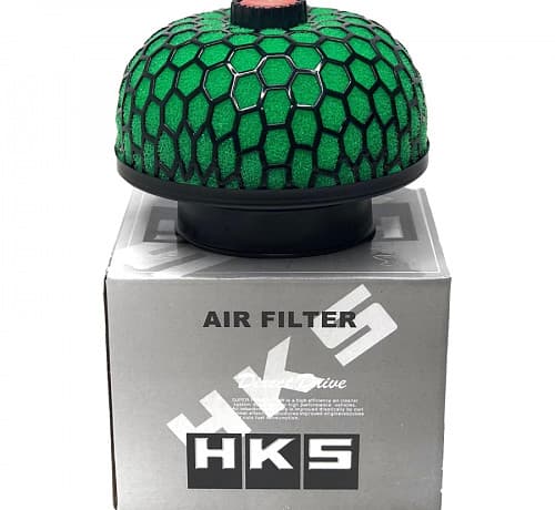 Фильтр нулевого сопротивления - HKS Direct Drive - 76мм - Зеленый