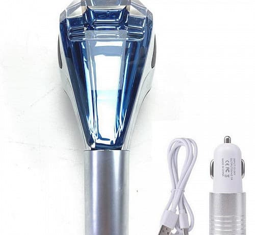 Ручка АКПП универсальная с LED подсветкой Синий