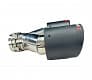 Насадка на глушитель двойная Akrapovic style 63 - 101 - С круглым наконечником