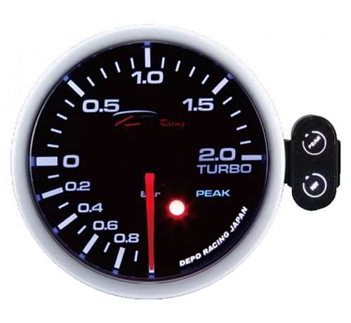 Датчик Depo Racing PK-SC - Давление турбины - 60mm (черный/7 цветов)