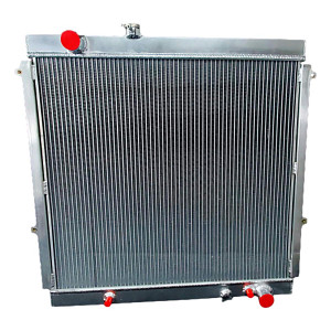 Радиатор алюминиевый 40мм Toyota Land Cruiser Prado 90 Surf 185 96-02 1KZ Hilux