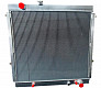 Радиатор алюминиевый 40мм Toyota Land Cruiser Prado 90 Surf 185 96-02 1KZ Hilux