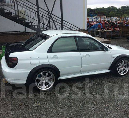 Спойлер на заднее стекло - Subaru Impreza WRX STI GDB GDA 01-06 v7-9