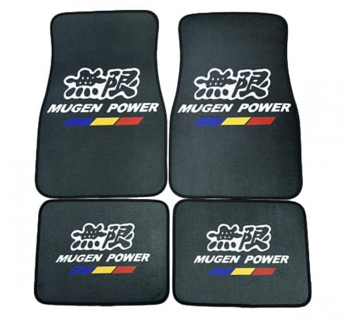 Универсальные коврики в салон Mugen Power (4шт)